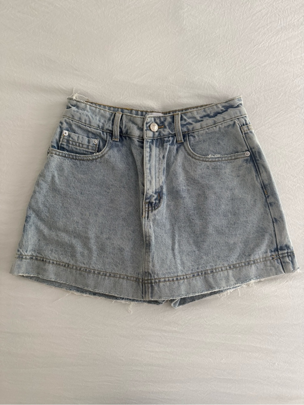 Princess Polly | Denim Skort | Size 4